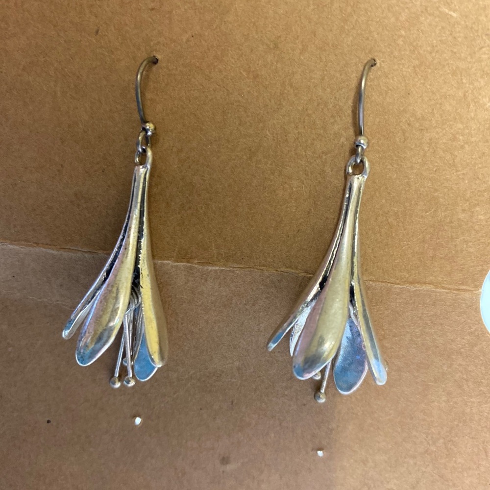 LUCKY BRAND FLORAL EARRINGS